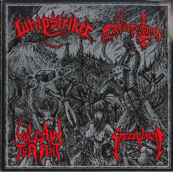 Whipstriker / Terrörhammer / Vulcan Tyrant / Speedwhore - S/T split 7