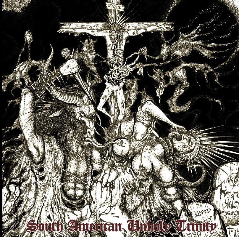 Thy Dominion / Vulvacuilt / Nekro Cvlt Desecration - South American Unholy Trinity - split CD