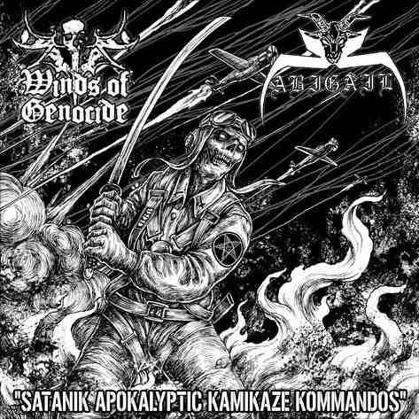 Winds of Genocide / Abigail - Satanik Apokalyptic Kamikaze Kommandos split CD