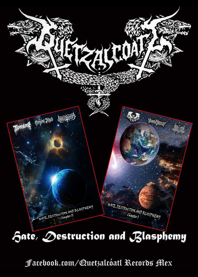 Milicia Oscura / Spectrum / Human Trash - Hate, Destruction And Blasphemy: Chapter I  / Spectrum / Human Trash - Hate, Destruction And Blasphemy: Chapter I split A5 CD