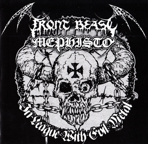 Front Beast / Mephisto - In League with Evil Metal split CD
