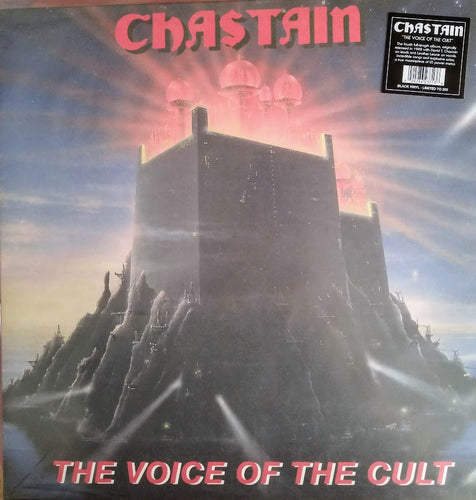 Chastain - The Voice of the Cult FLAMING BLUE LP