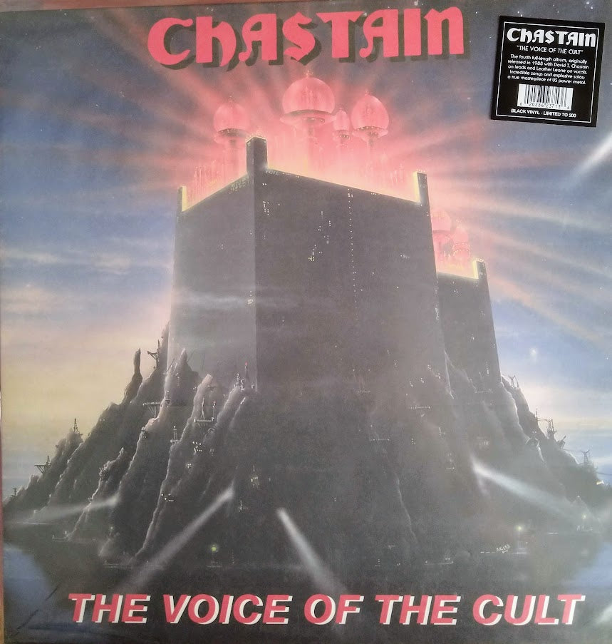 Chastain - The Voice of the Cult FLAMING BLUE LP