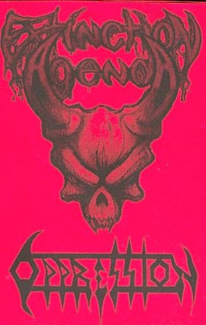 Extinction Agenda / Oppression - S/T SPLIT CASSETTE