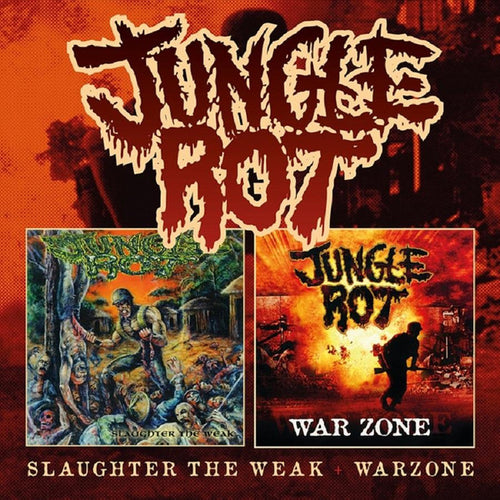Jungle Rot - Slaughter the Weak / War Zone CD
