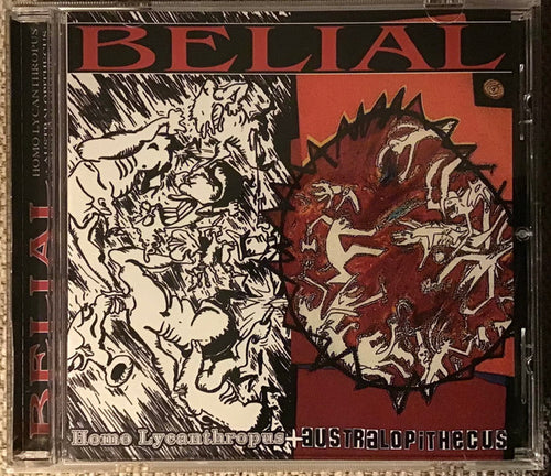 Belial - Homo Lycanthropus / Australopithecus CD