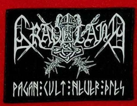 Graveland - Logo / Pagan Cult Never Dies Woven Patch