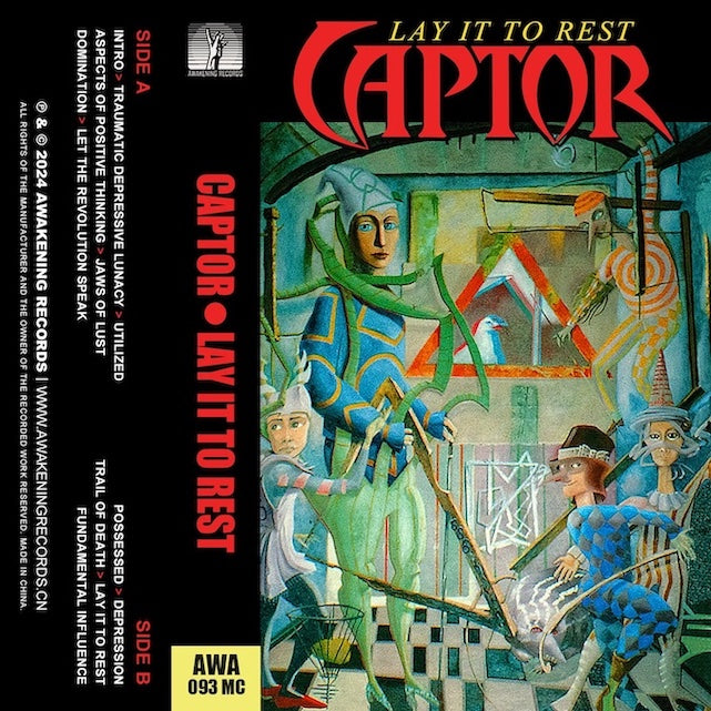 Captor - Lay It to Rest CASSETTE