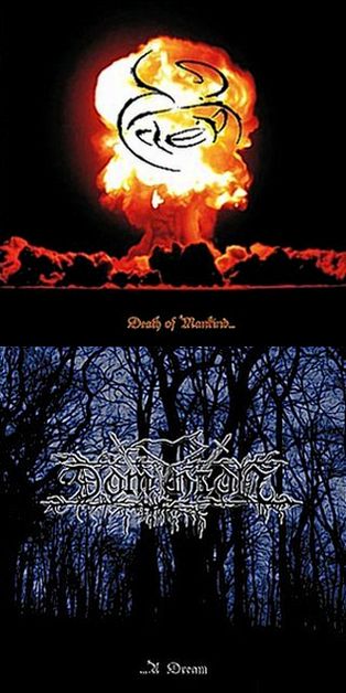 Nae'blis / Dominion - Death of Mankind... / ...a Dream SPLIT CD