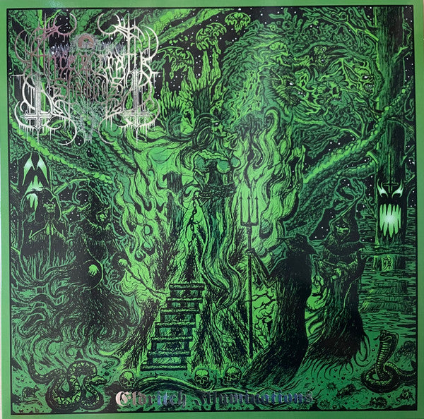Ancestral Shadows - Eldritch Illuminations GREEN W / BLACK & SPLATTER EP LP