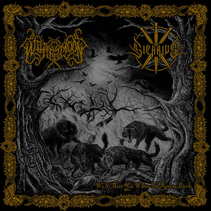 Sicarius / Withermoon - We'll Meet You Where the Ravens Circle SPLIT DIGI CD