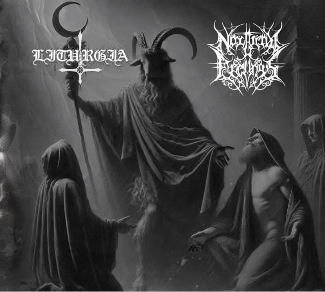 Liturgia / Nocturnal Feelings - S/T SPLIT DIGI CD