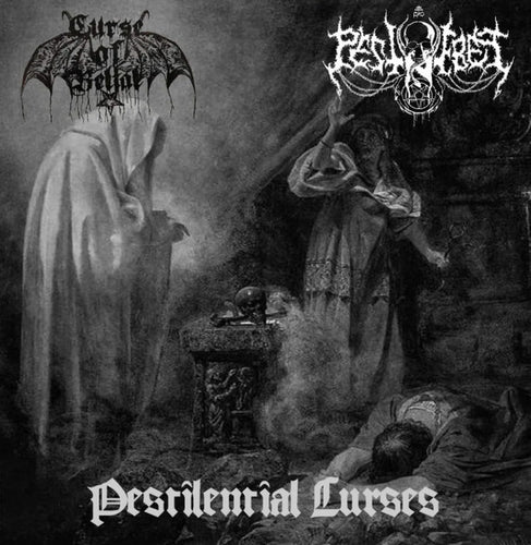 Curse of Belial / Pestnebel - Pestilential Curses SPLIT CD