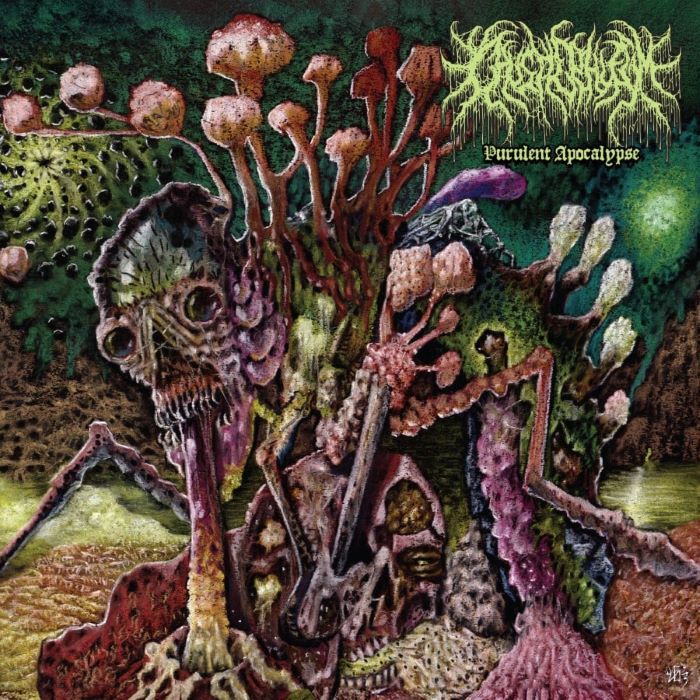 Caustic Phlegm - Purulent Apocalypse CD