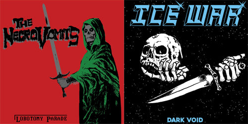 Ice War / The NecroVomits - S/T SPLIT 7