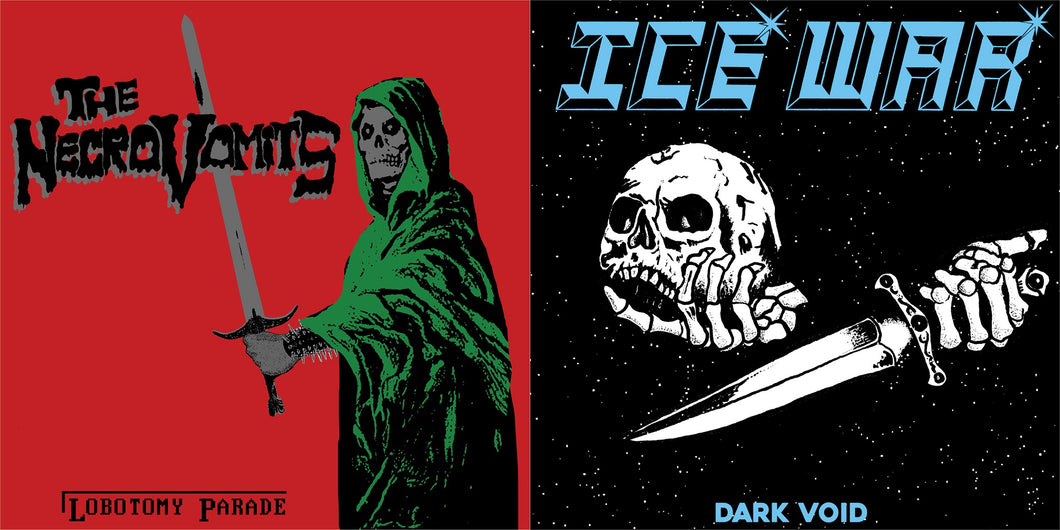 Ice War / The NecroVomits - S/T SPLIT 7