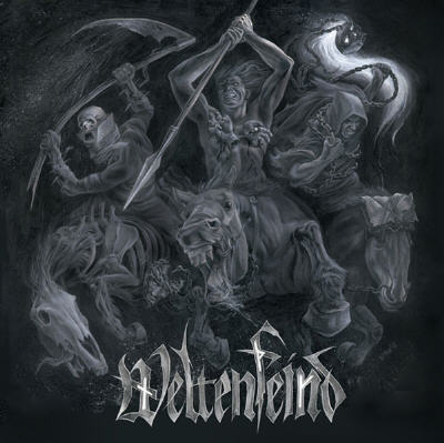 Weltenfeind - Grand Belial's Key / Absurd / Sigrblot split DIGI CD