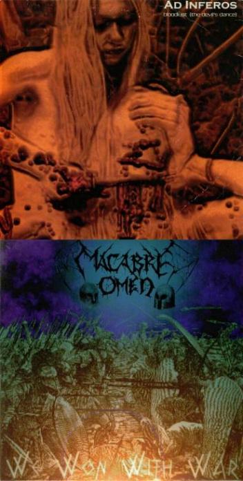Macabre Omen / Ad Inferos - We Won With War / Bloodlust (The Devil's Dance) SPLIT 7