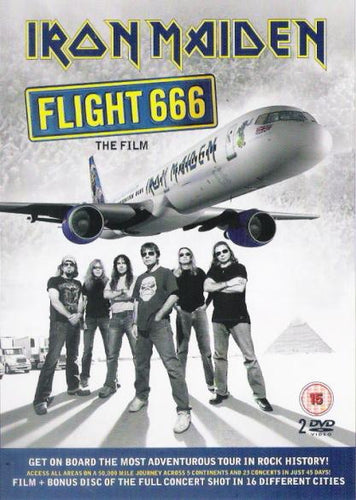 Iron Maiden - Flight 666 DOUBLE DVD