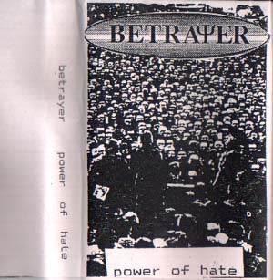 Betrayer - Power of Hate DEMO CASSETTE