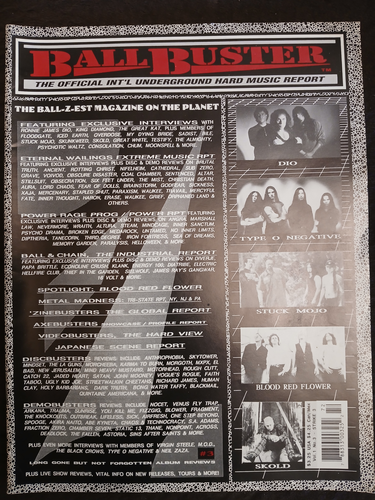 Ball Buster Heavy Metal Magazine - #3