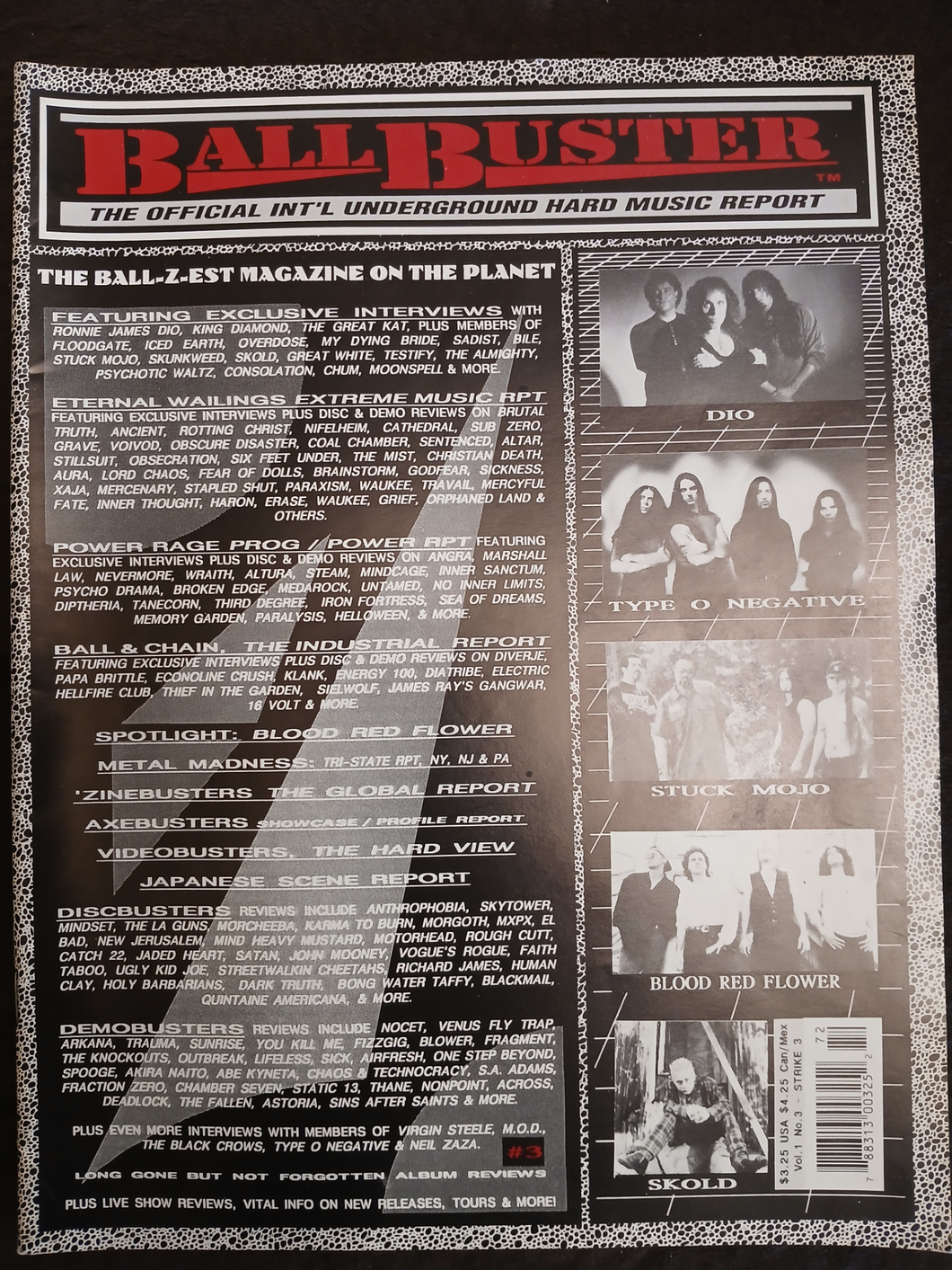 Ball Buster Heavy Metal Magazine - #3