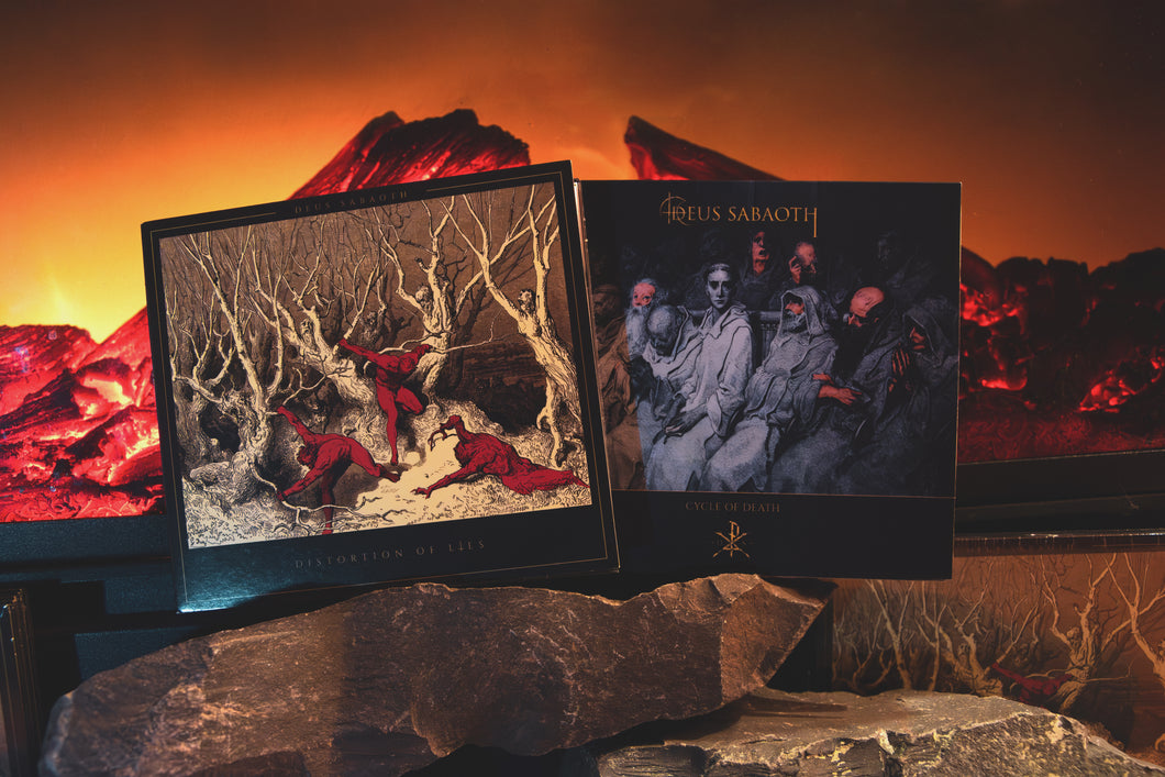 Deus Sabaoth - Distortion of Lies DIGI CD / Cycle Of Death DIGI PRO CDR PACKAGE DEAL