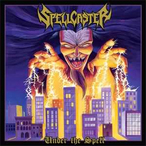 Spellcaster - Under the Spell GREY MARBLE LP