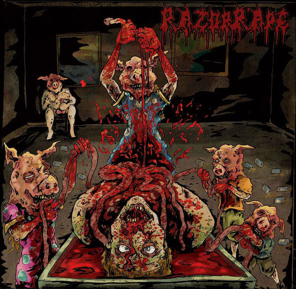 RazorRape - Slaughter Sluts Supremacy EP CD