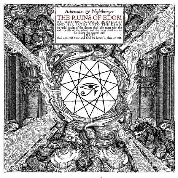 Nightbringer / Αχέροντας - The Ruins of Edom split DIGI CD