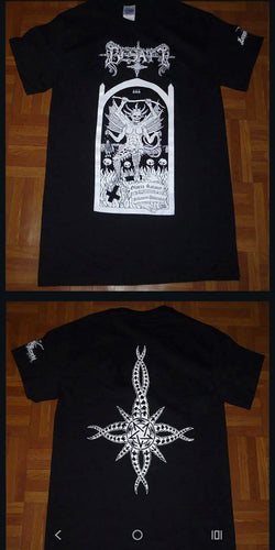 Besatt - Gloria Satanae Salvatorem Universitas T-shirt