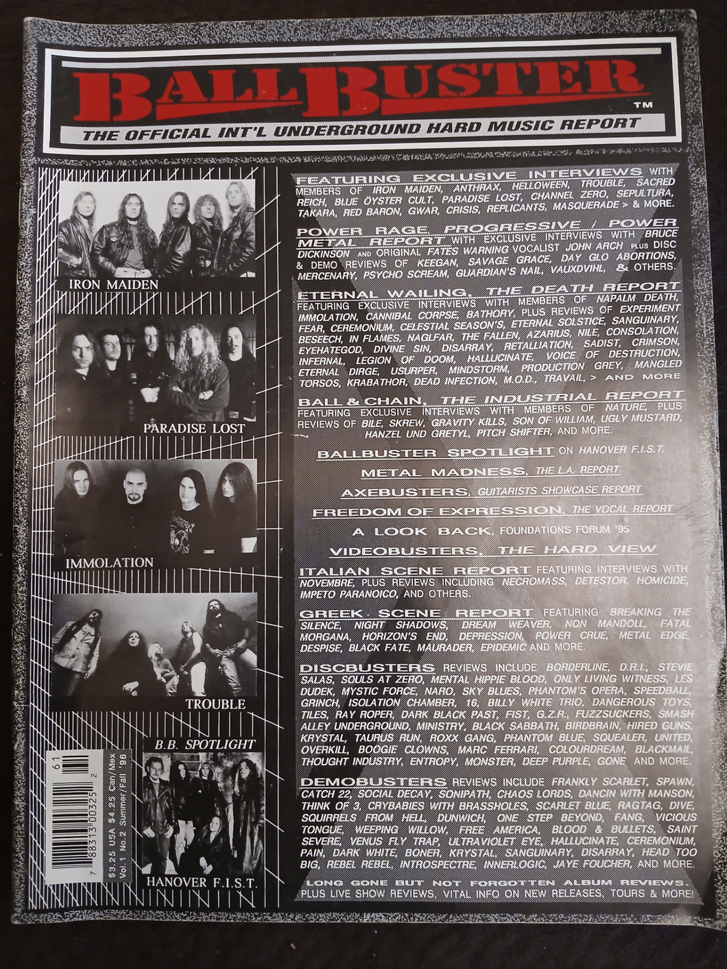 Ball Buster Heavy Metal Magazine - #2