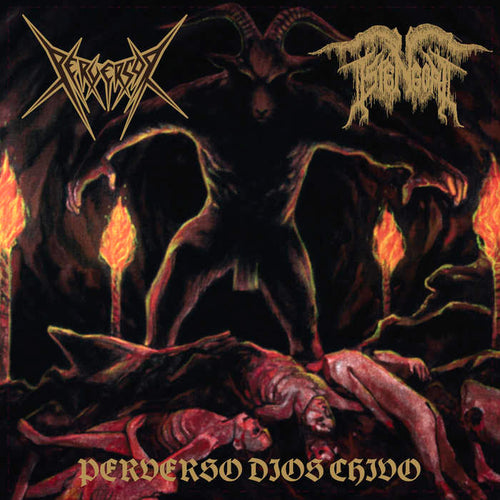 Perversor / Istengoat - Perverso Dios Chivo split CD