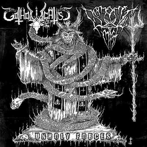 Gotholocaust / Demonic Mist - Unholy Forces split CD