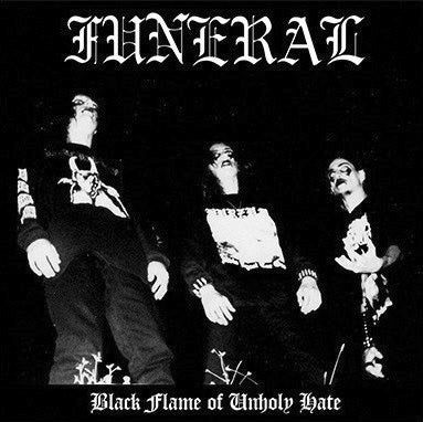 Funeral[FRANCE] - Black Flame of Unholy Hate DIGI CD