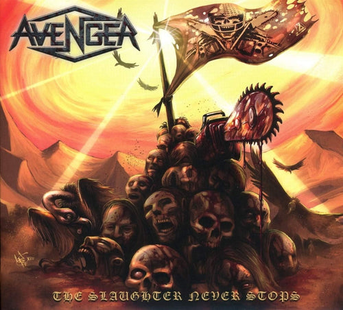 Avenger - The Slaughter Never Stops DIGI CD