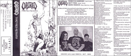 Unburied - Tortured Remains DEMO CASSETTE