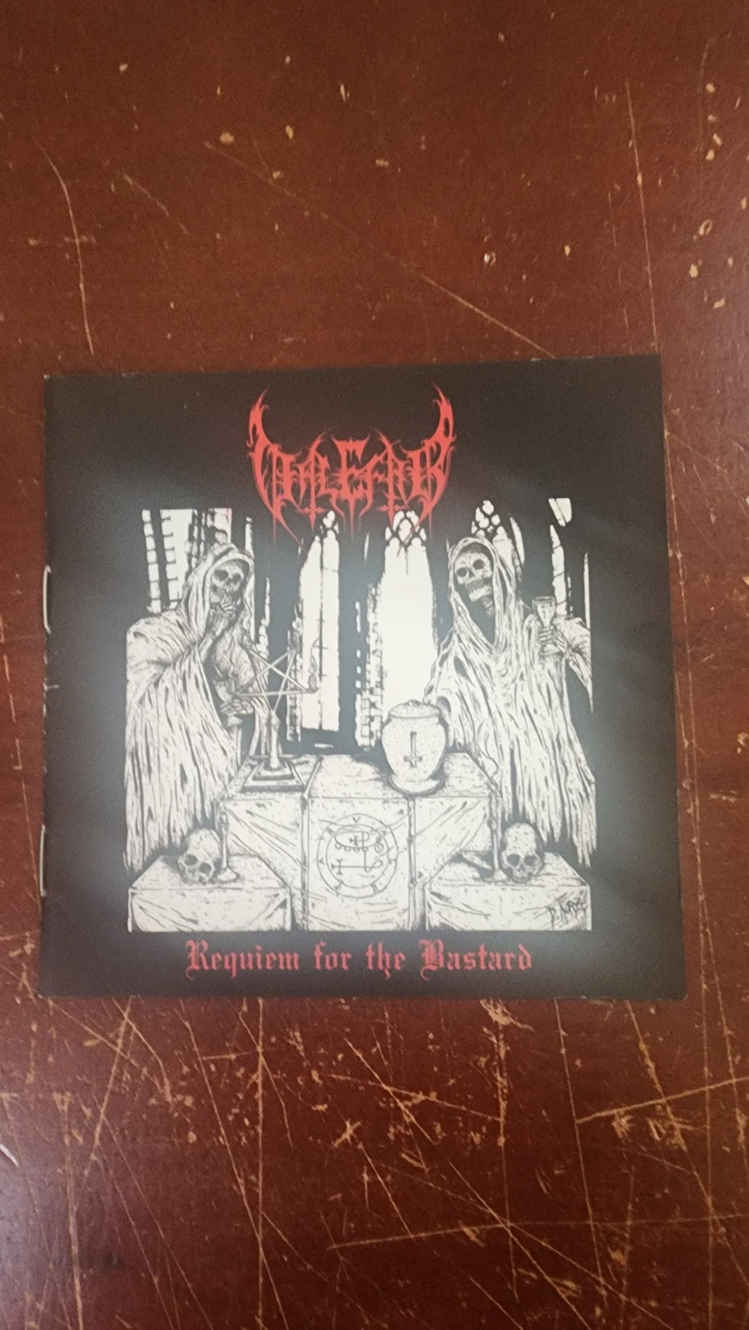 Valefar - Requiem for the Bastard CD