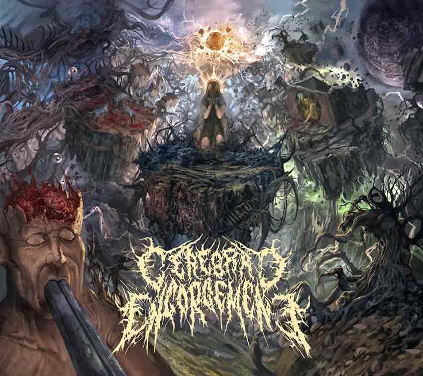 Cerebral Engorgement - Cerebral Chronicles TRANSLUCENT PURPLE LP