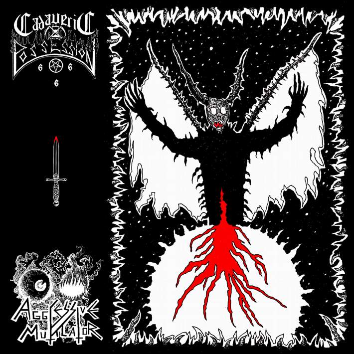 Cadaveric Possession / Aggressive Mutilator - Influx of Hatred split CD
