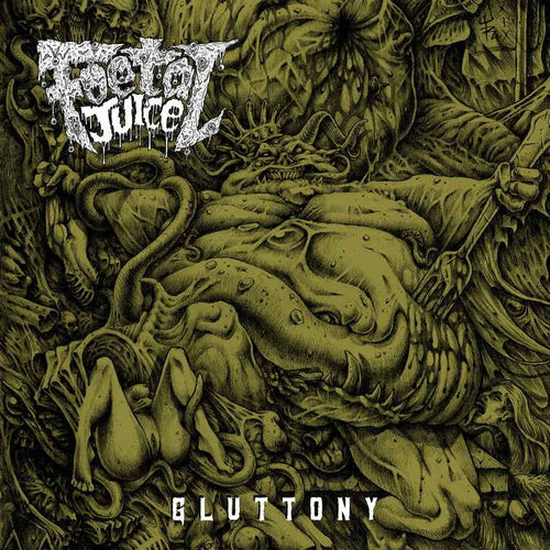 Foetal Juice - Gluttony TRANSLUCENT EMERALD GREEN LP
