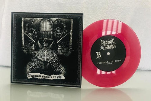 Utuk-Xul / Sardonic Witchery - GATEFOLD RED SPLIT 7
