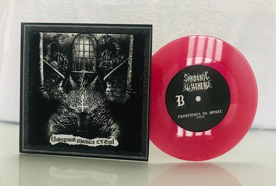 Utuk-Xul / Sardonic Witchery - GATEFOLD RED SPLIT 7