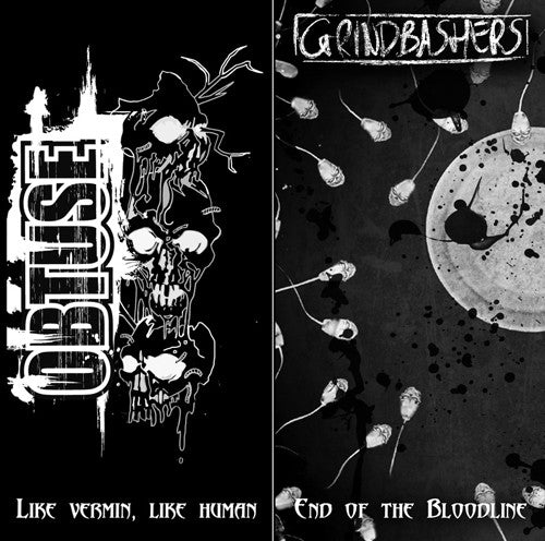 Obtuse / Grindbashers - Like Vermin, Like Human / End of the Bloodline Split CD