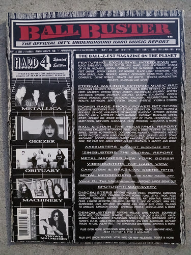 Ball Buster Heavy Metal Magazine - #4