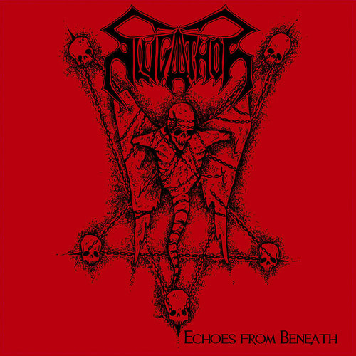 Slugathor - Echoes from Beneath RED / BLACK SPLATTER LP