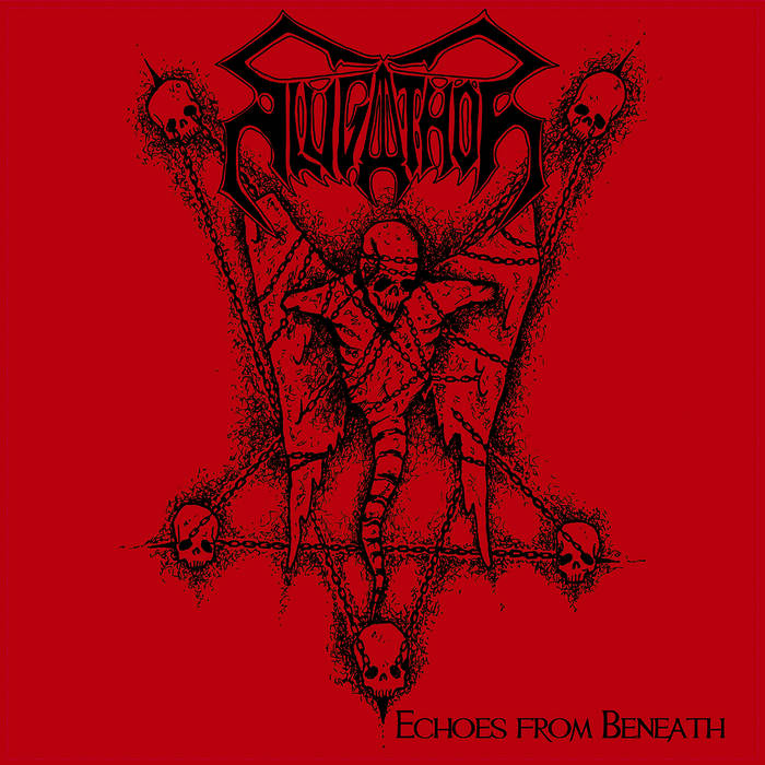 Slugathor - Echoes from Beneath RED / BLACK SPLATTER LP