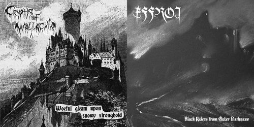 Crypts of Wallachia / Effroi - S/T SPLIT 7