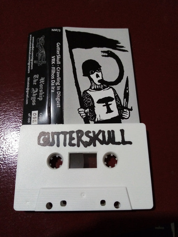 GutterSkull / VRK - Crawling in Disgust / Filhos da Ira split Cassette