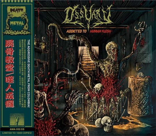 Ossuary - Addicted to Human Flesh CD